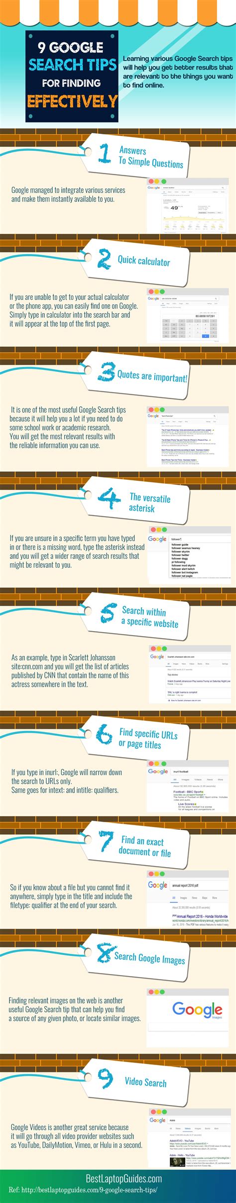 9 Google Search Tips For Finding Everything Effectively - Best Laptop ...