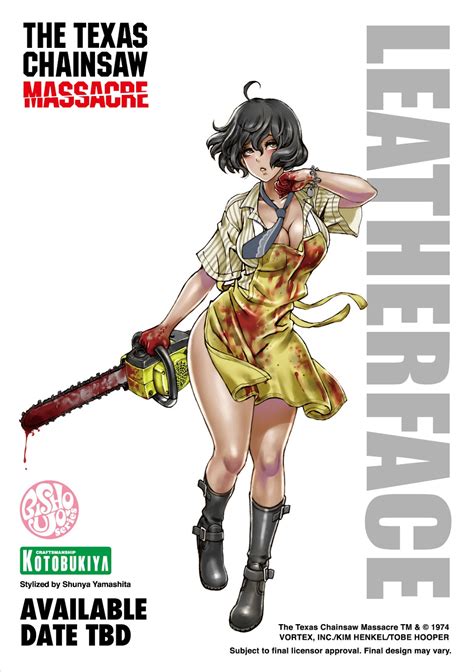 The Texas Chainsaw Massacre Horror Bishoujo Leatherface 1 7 Kotobukiya