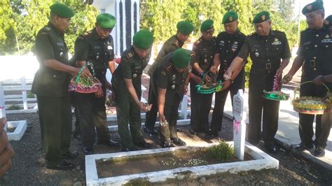 Peringati Hari Juang TNI AD Ke 78 Tahun 2023 Dandim Pemalang Pimpin