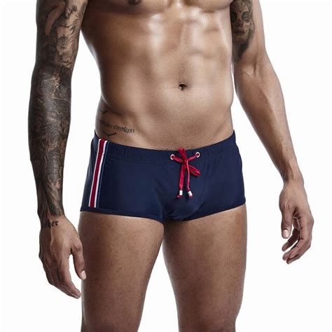 Qwzndzgr Brand Swimwear Men Swimsuits Mens Swimming Trunks Gay Sexy Swim Briefs Bathing Trunks