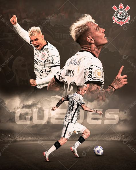 Flyer Jogador De Futebol R Ger Guedes Time Corinthians Social Media Psd