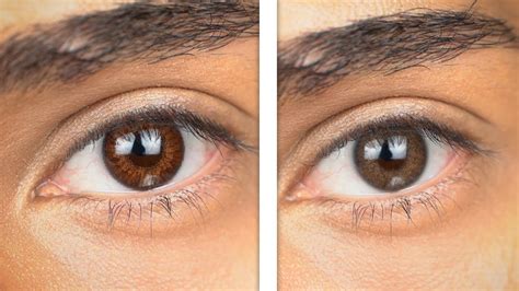 Freshlook Colorblends Brown Vs Solotica Aquarella Castanha Brown Youtube