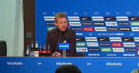 Video Nagelsmann Presser After Hertha Bsc Vs Fc Bayern