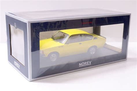 Norev Opel Kadett Gt E C Coupe Jaune Avec Ats Wheels