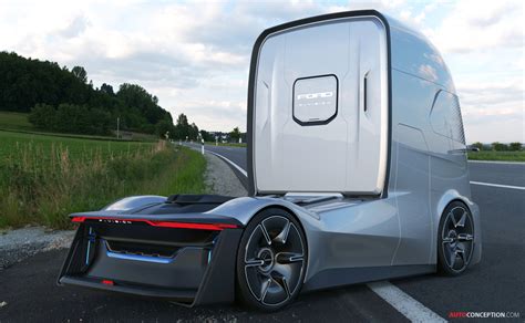 Ford Reveals Futuristic F Vision Autonomous Truck Concept