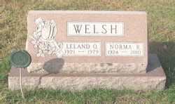 Leland Orville Welsh 1921 1979 Mémorial Find a Grave