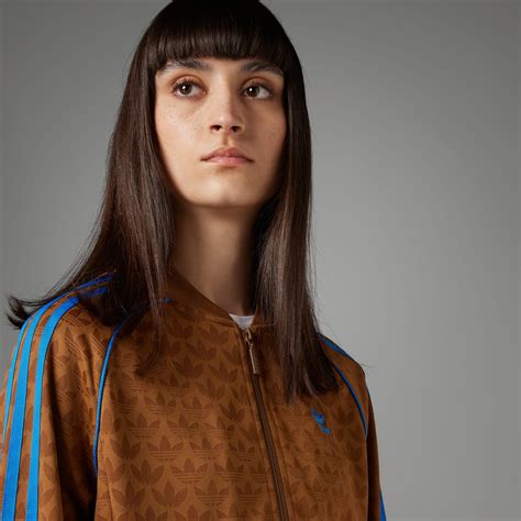 Adidas Adicolor 70s Sst Track Top Brown Adidas Gh