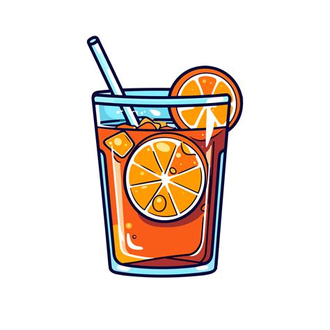 Soft Drink Vector Illustration Transparent Background Generative Ai