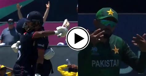 Watch Babar Azam Left Furious After Haris Rauf Concedes Four Runs On