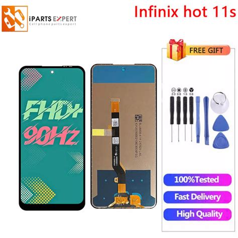 Ipartsexpert Original Lcd For Infinix Hot S X Lcd Display Screen Assembly Full Complete