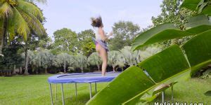 Massive Tits Babe Bouncing On Trampoline Ivy Rose Tnaflix