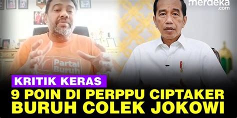 Video Full Poin Di Perppu Cipta Kerja Paling Disorot Buruh Ingin