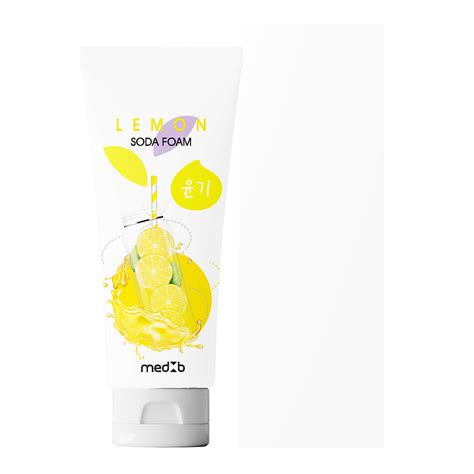 MEDB Lemon Soda Foam - Cleansing Foam - Facial Cleanser with Baking ...