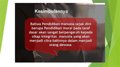 Integritas Sebagai Nilai Dan Prinsip Dasar Anti Korupsi Pptx