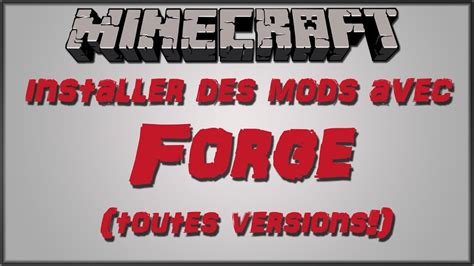 COMMENT METTRE DES MODS SUR MINECRAFT Tuto YouTube