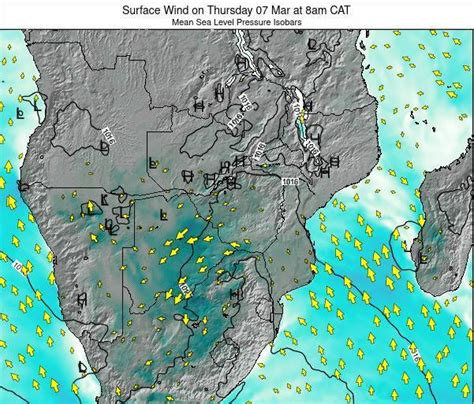 Malawi Surface Wind On Wednesday Jun At Pm Cat