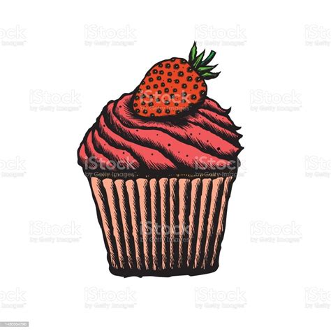 Cupcake Stock Illustration Download Image Now Baked Baked Pastry Item Bakery Istock