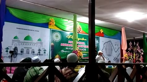 Kh Ahmad Muwafiq Gus Muwafiq Dari Jogjakarta Maulidur Rasul H