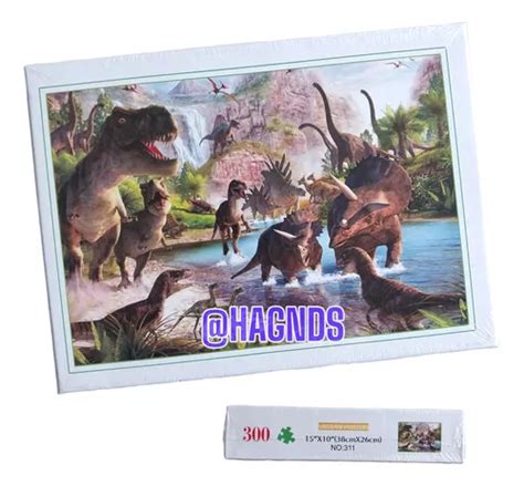 Rompecabeza Puzzle Dinosaurios X Piezas Cuotas Sin Inter S