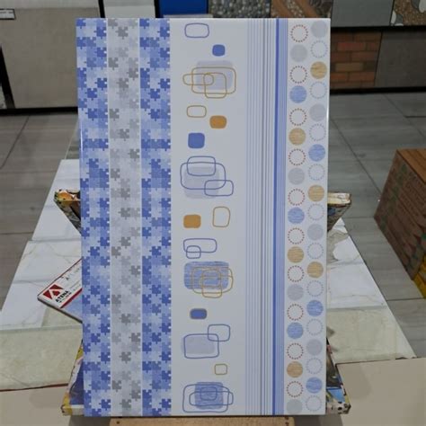 Jual Keramik Dinding Biru Minimalis / Keramik Dinding Mulia Tile