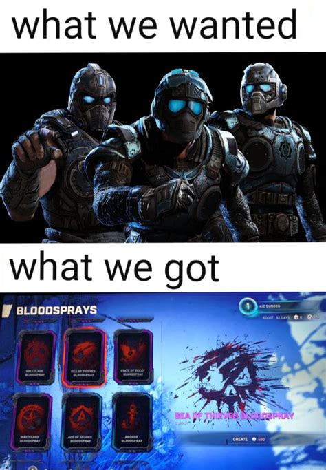 Im Makeing A New Meme Every Day Until Their In The Game Rgearsofwar