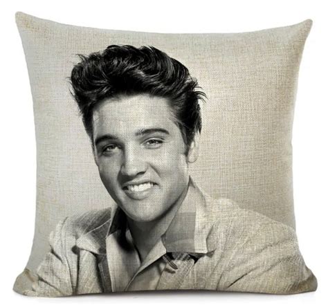 Elvis Presley Pillow King Of Rock And Roll Etsy