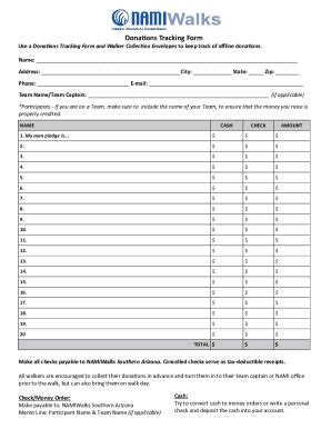 Fillable Online Donation Tracking Form Pub Fax Email Print PdfFiller