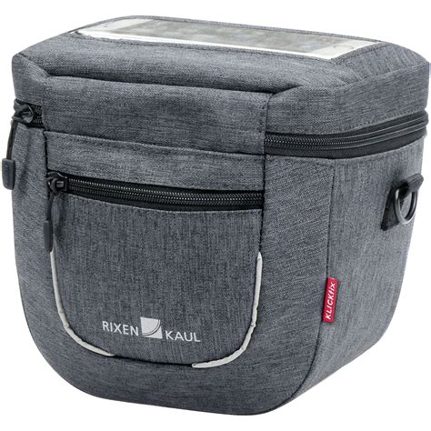 Klickfix Aventour Compact City Handlebar Bag Grey Bike