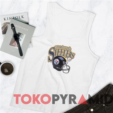 Vintage 90s Pittsburgh Steelers Helmet NFL T-Shirt - Your Nostalgic Fashion Destination