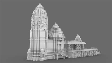 Jagannath Puri Temple 3D model | CGTrader