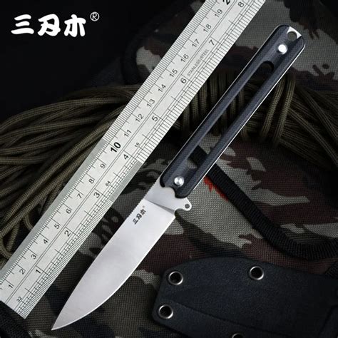 Sanrenmu S731 Fixed Knife 8cr13mov Blade G10 Handle outdoor camping ...