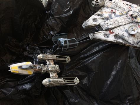 Pin By Damon Hutson Flynn On Bandai Millennium Falcon 1 144 Scale Custom Empire Strikes Back