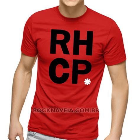 Camiseta Masculina Red Hot Chili Peppers Vers O Estamparia Rock Na Veia