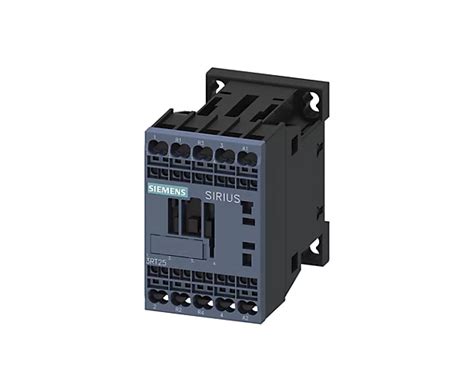 Contacteur 3RT20, 230 AC 50/60 Hz, à ressort, 4 pôles | Mabéo Industries