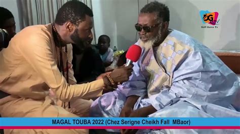 Magal Touba 2022 Chez Serigne Cheikh Fall Mbaor Youtube