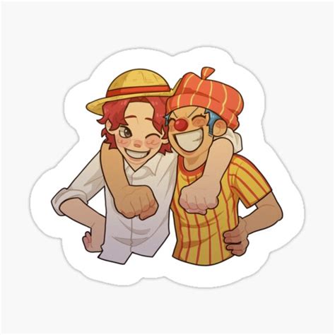 "Young Shanks + Buggy" Sticker for Sale by Its-tob | Redbubble