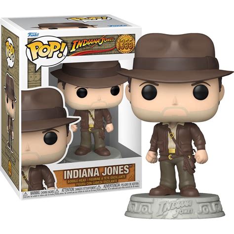 Funko POP! Movies Indiana Jones with Jacket Vinyl Figure 1355