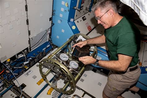 Astronaut Stephen Bowen Works On Life Support Hardware Flickr