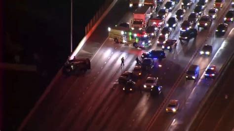 Series Of Crashes Snarl Traffic On Palmetto Expressway In Miami Dade