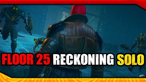 HARD Mode Heroic Assault Floor 25 Red Hood SOLO Gotham Knights YouTube