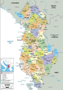 Maps Of Albania Worldometer