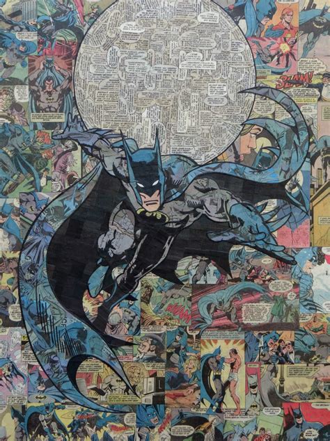 Batman Comic-Collage by DarkHawk41 on DeviantArt