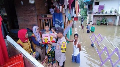 Korban Banjir Di Muba Mulai Terserang Batuk Flu Hingga Demam Tinggi