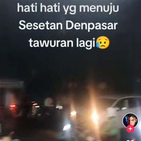 Sebar Hoaks Tawuran Di Denpasar Pemilik Akun Tiktok Ditangkap