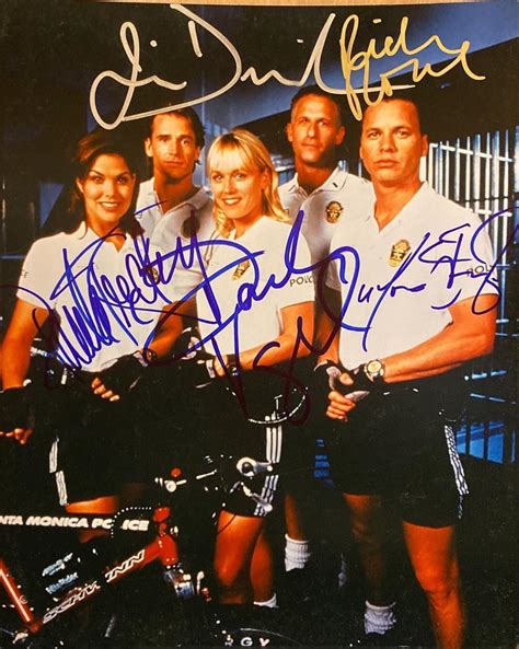 Pacific Blue cast signed photo | EstateSales.org