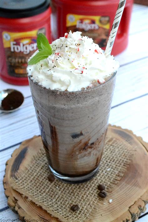 Mocha Mint Frappe Shake Southern Made Simple