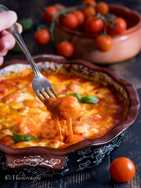 Gnocchi Alla Sorrentina Gnocchi Gratinati Con Salsa E Mozzarella