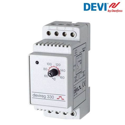 Купить Термостат с датчиком температуры Devireg 330 (t от -10° до +10°C ...