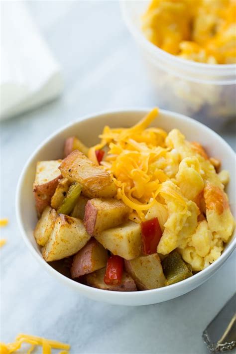 Make Ahead Breakfast Potato Bowls Gluten Free Meaningful Eats