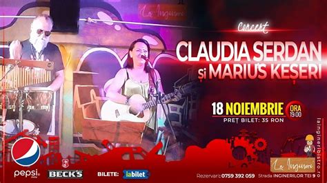 Bilete Claudia Serdan I Marius Keseri Nov Ora La